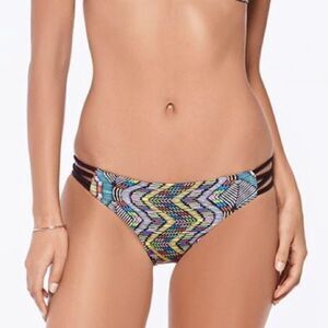 L*Space IXTAPA Full Cut Bikini Bottom nwt